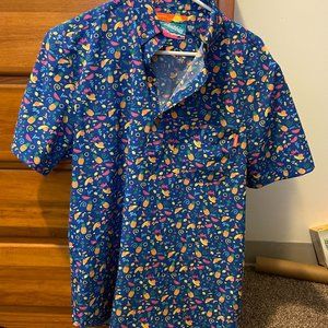 RARE 80s patterned Chubbies Popover